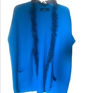 Beautiful blue wool jacket